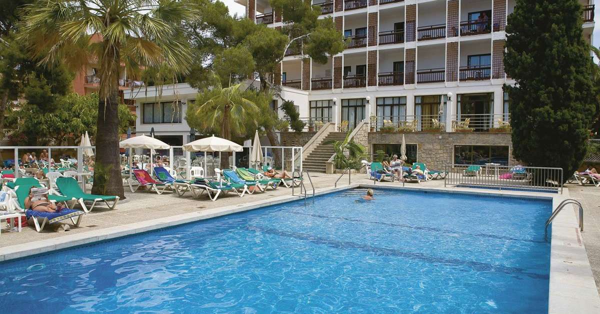 Een foto van een overzicht van Caleia Talayot Spa Hotel