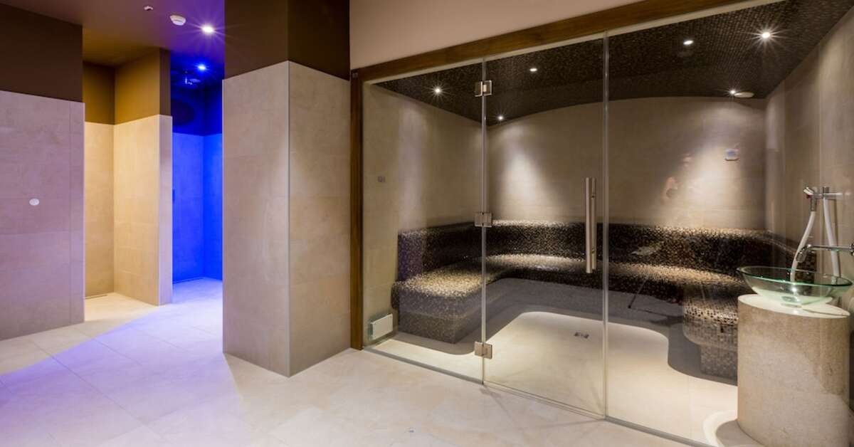 Een foto van het interieur van Hotel Katarina