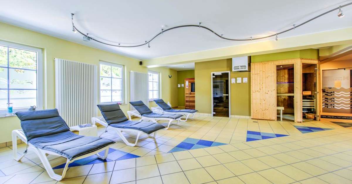 Een foto van de faciliteiten bij Hotel du Commerce