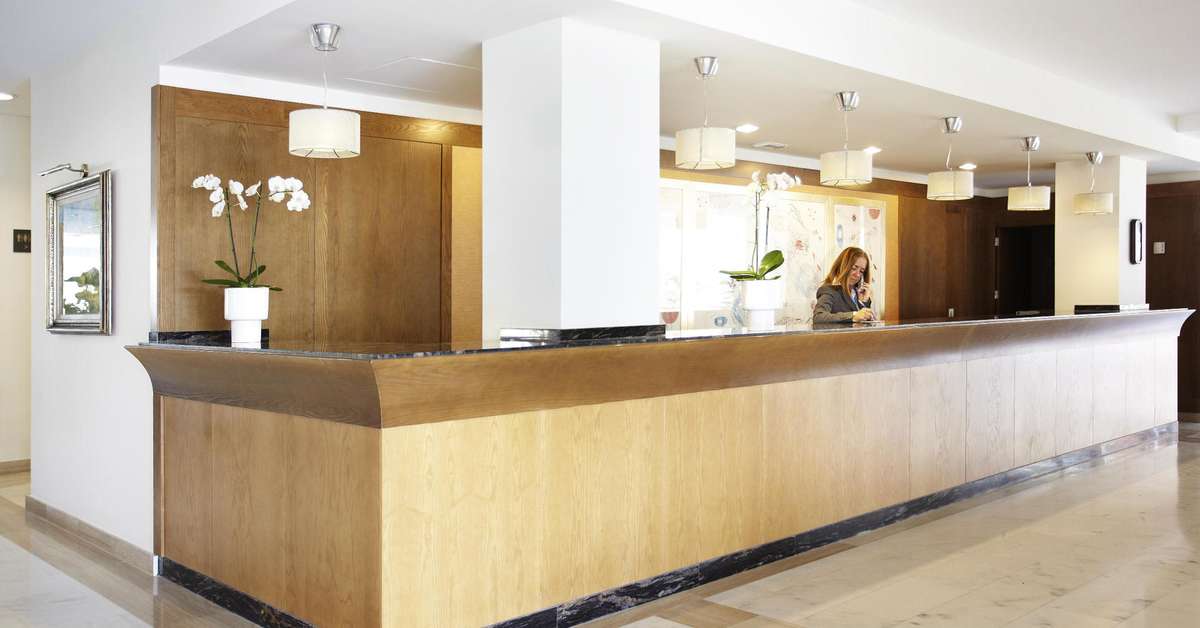 Een foto van het interieur van Grupotel Montecarlo