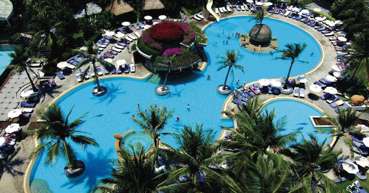 Een foto van het zwembad bij Hilton Hua Hin Resort & Spa