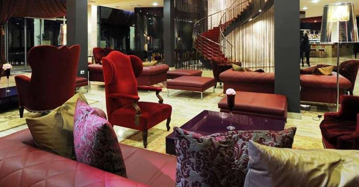 Een foto van de faciliteiten bij Hotel Pelegrin Plava Laguna by Melia