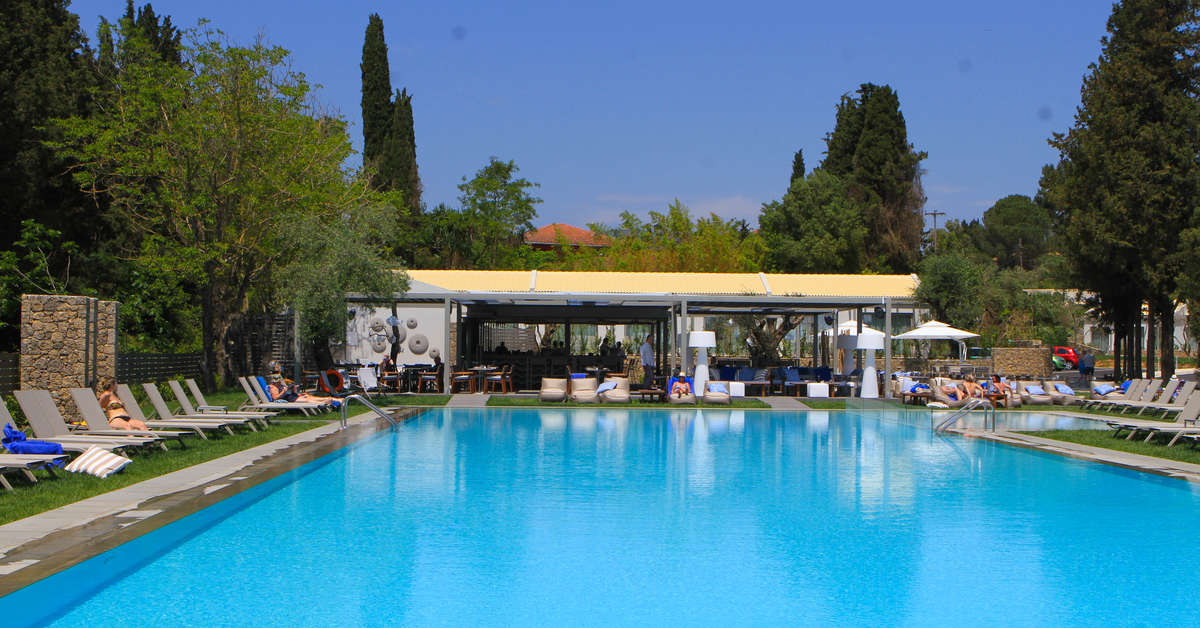 Een foto van het zwembad bij Rodostamo Hotel & Spa