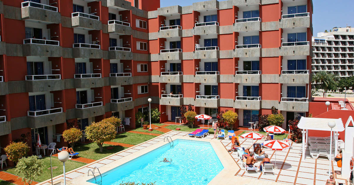 Een foto van het zwembad bij Appartementen Don Gregorio