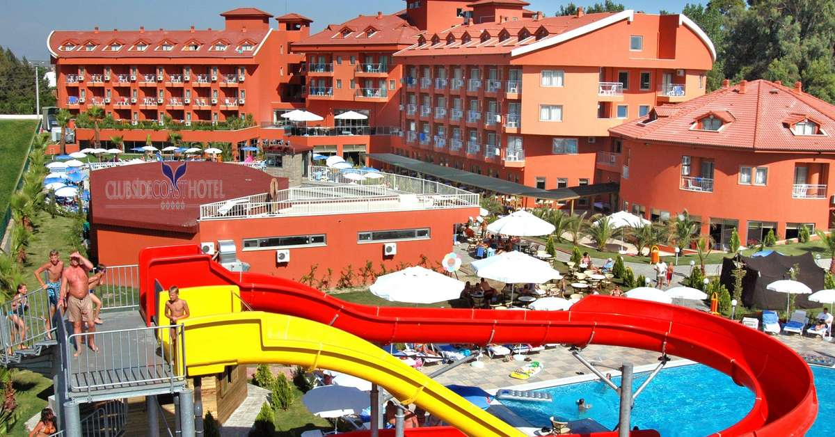 Ein Foto vom Pool im Club Side Coast Hotel