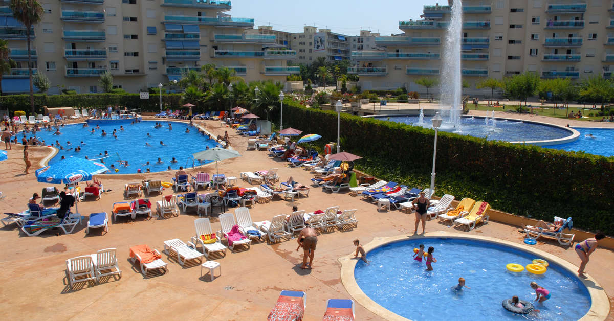 Een foto van het zwembad bij Ohtels La Hacienda