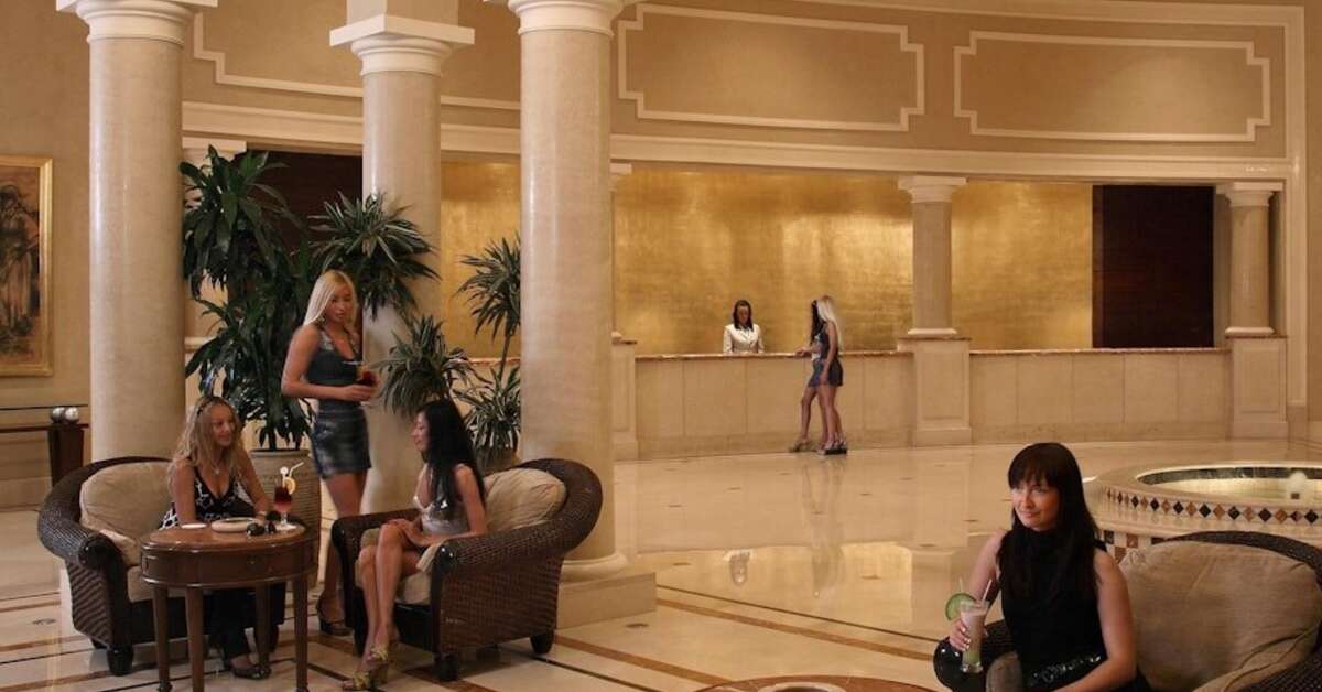 Een foto van het interieur van Jaz Mirabel Beach