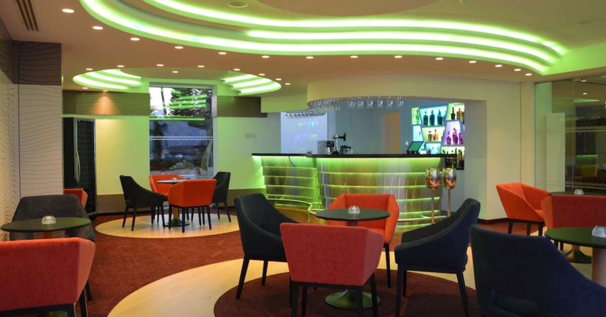 Een foto van de faciliteiten bij Vassos Nissi Plage Hotel
