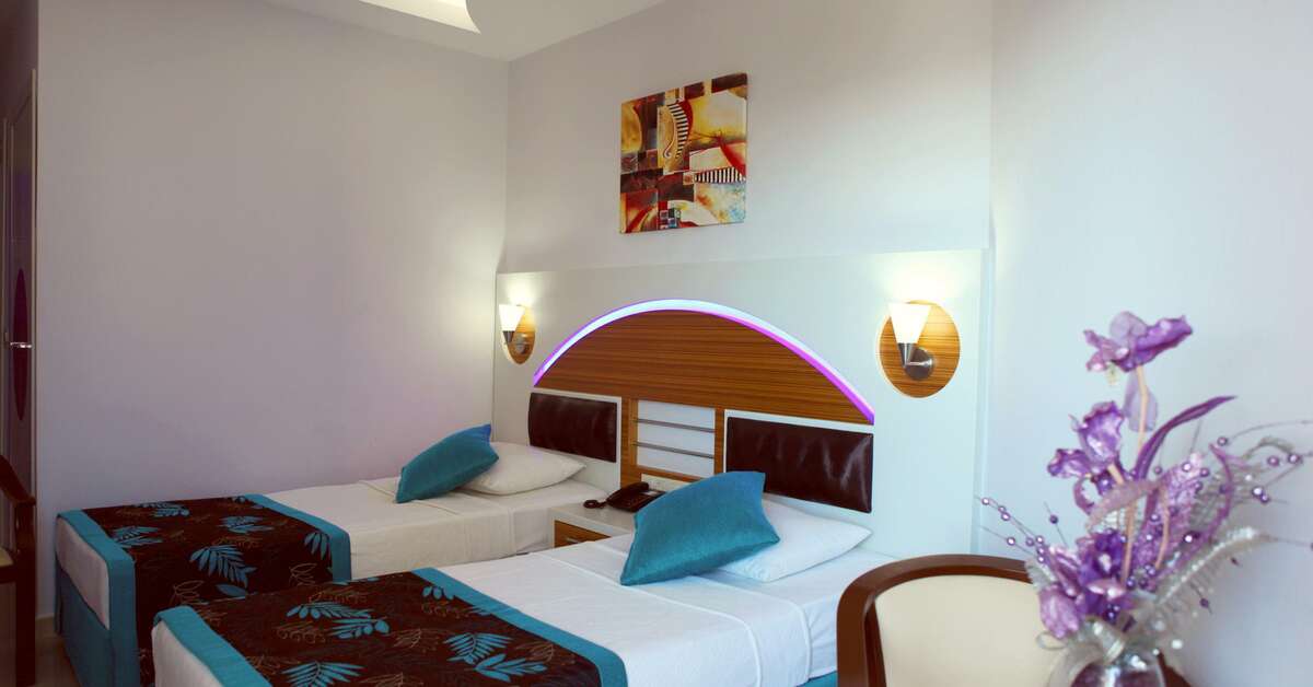 Een foto van het interieur van Kleopatra Ada Beach