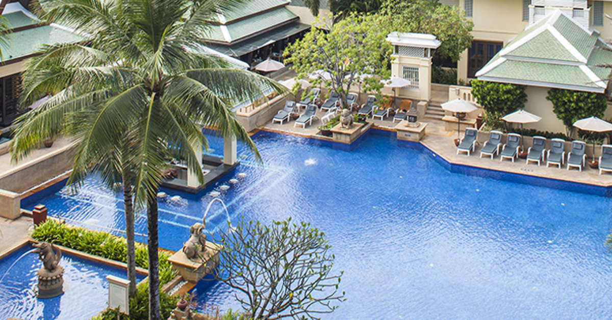 Een foto van het zwembad bij Holiday Inn Resort Phuket