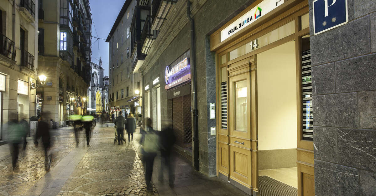Een foto van de buitenkant van Casual Bilbao Gurea