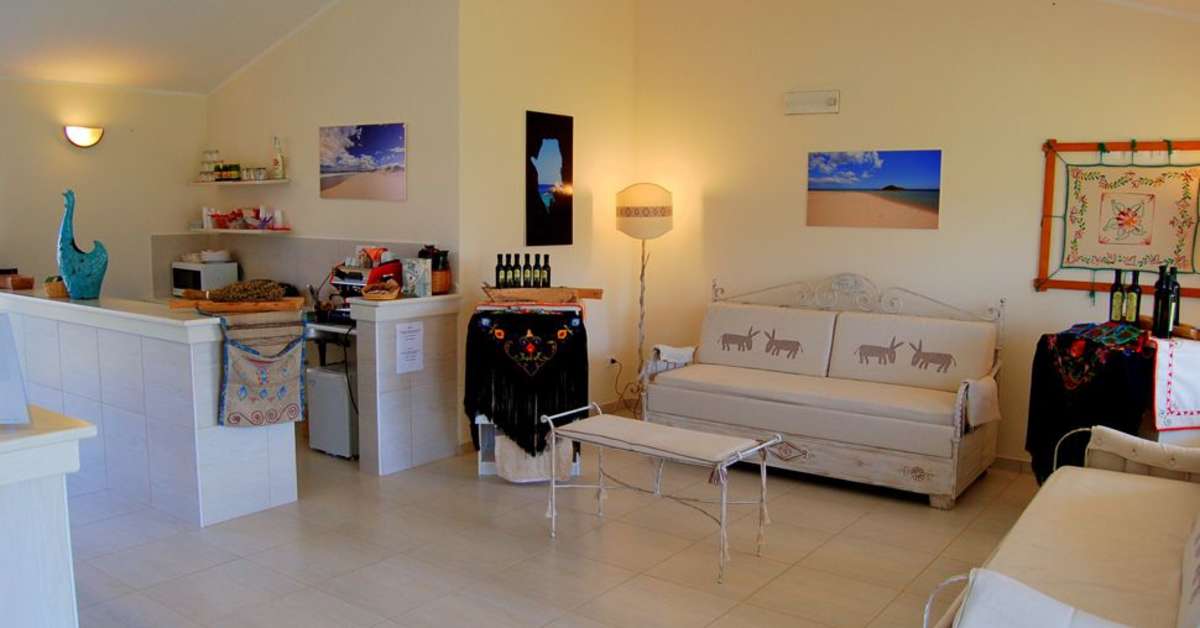 Een foto van het interieur van Hotel Budoni Beach