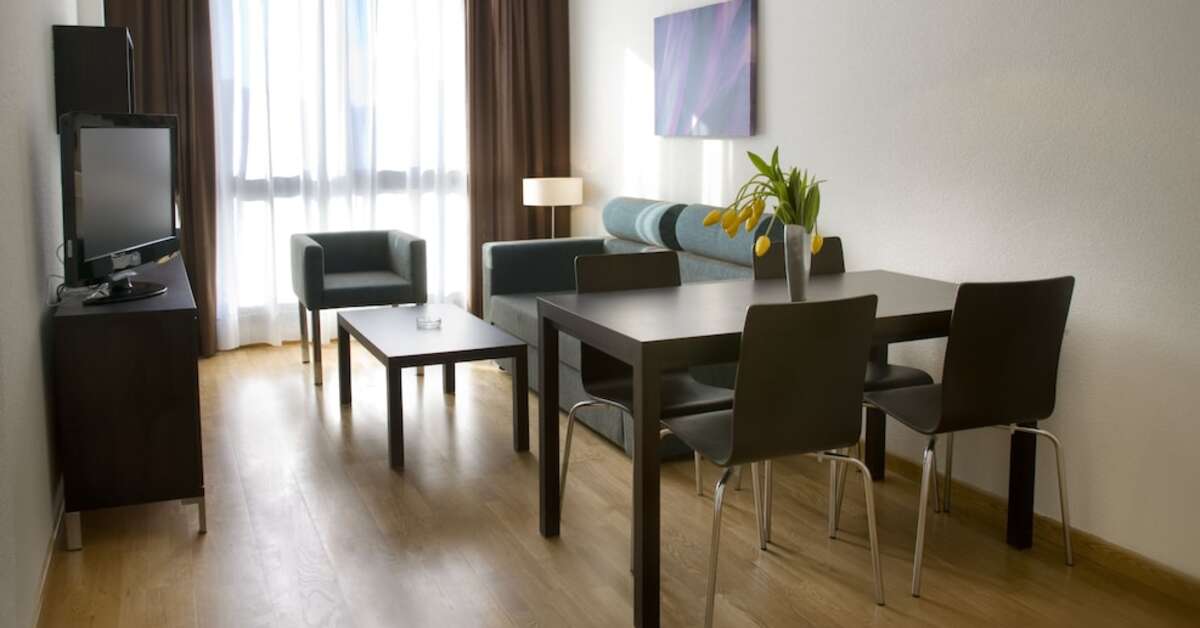 Een foto van Aparthotel Compostela Suites