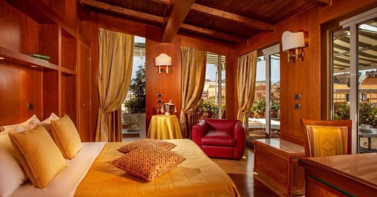 Een foto van een overzicht van Hotel Regno