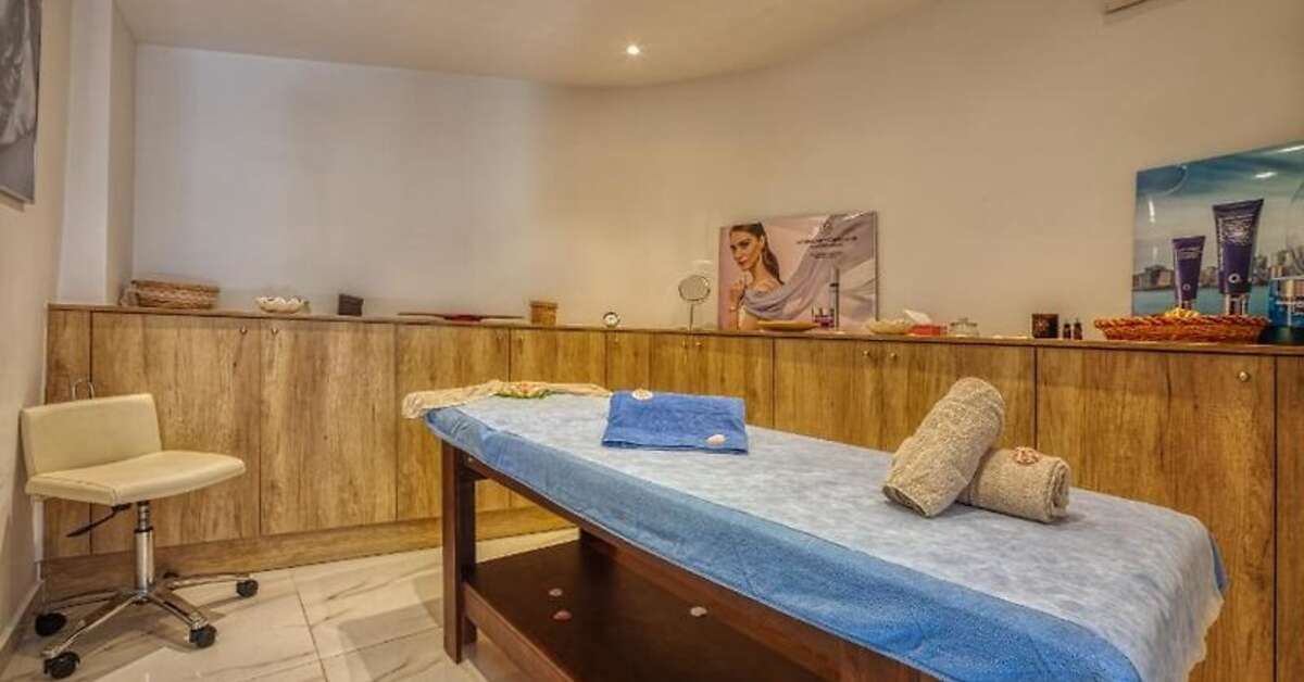 Een foto van de faciliteiten bij Elounda Water Park Residence Hotel