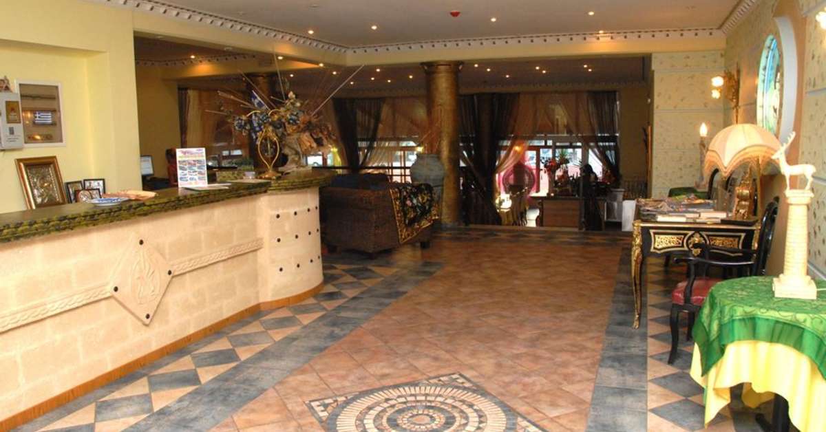 Een foto van het interieur van Appartementen Rafael