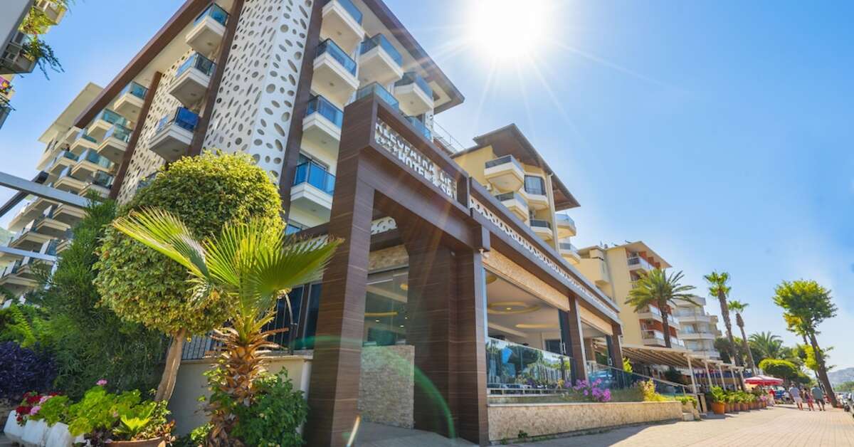 Een foto van de buitenkant van Kleopatra Life Hotel & Spa