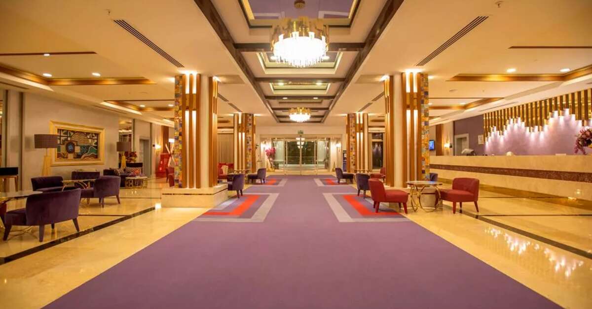 Een foto van het interieur van Orange County Resort Hotel Belek