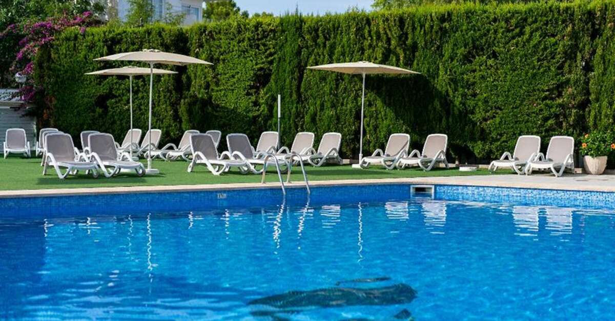 Ein Foto vom Pool im THB Maria Isabel