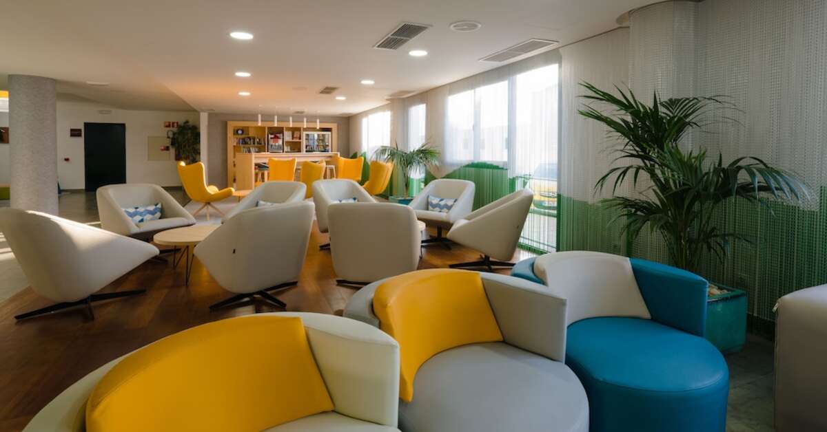 Een foto van het interieur van Relaxia Lanzaplaya Appartementen