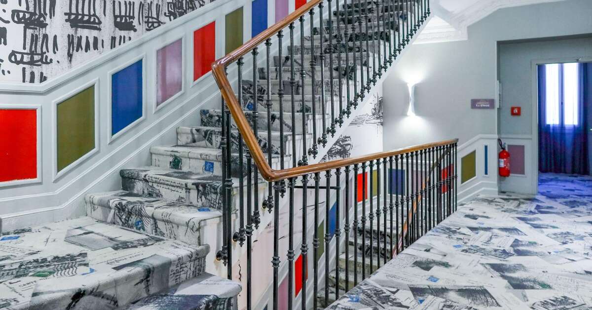 Een foto van het interieur van Nice Excelsior Hotel