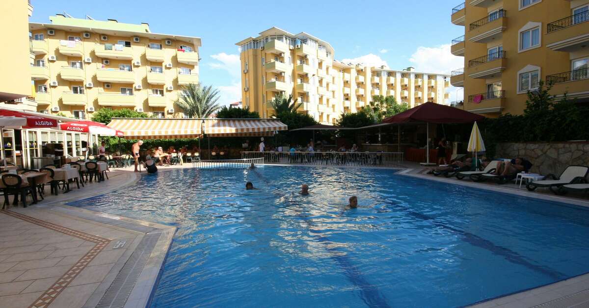 Ein Foto vom Pool im Kleopatra Royal Palm