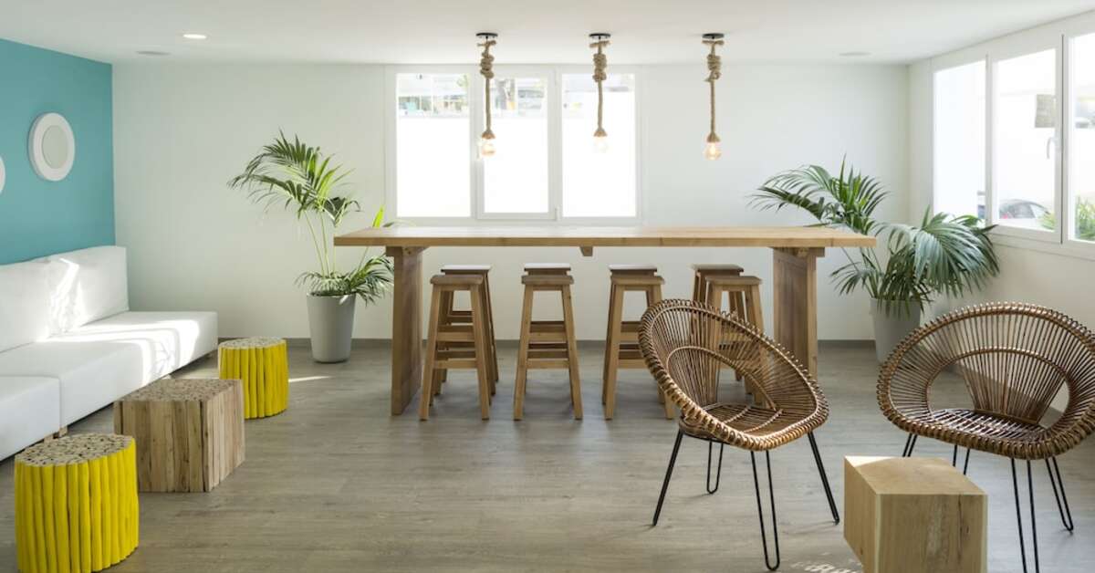 Een foto van het interieur van HSM Sandalo Beach