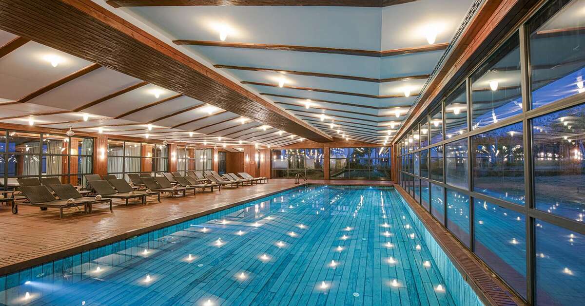Ein Foto vom Pool im Lykia World Antalya