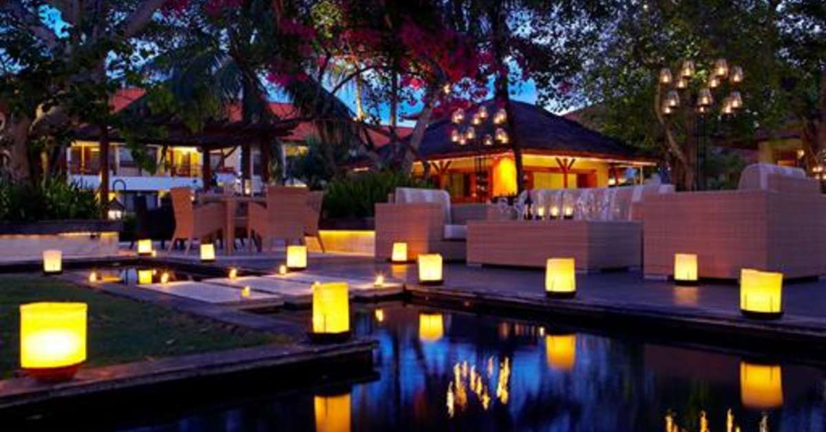 Een foto van het terras bij The Laguna Resort & Spa