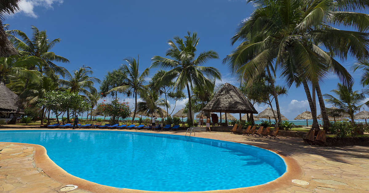 Een foto van een overzicht van Kiwengwa Beach Resort