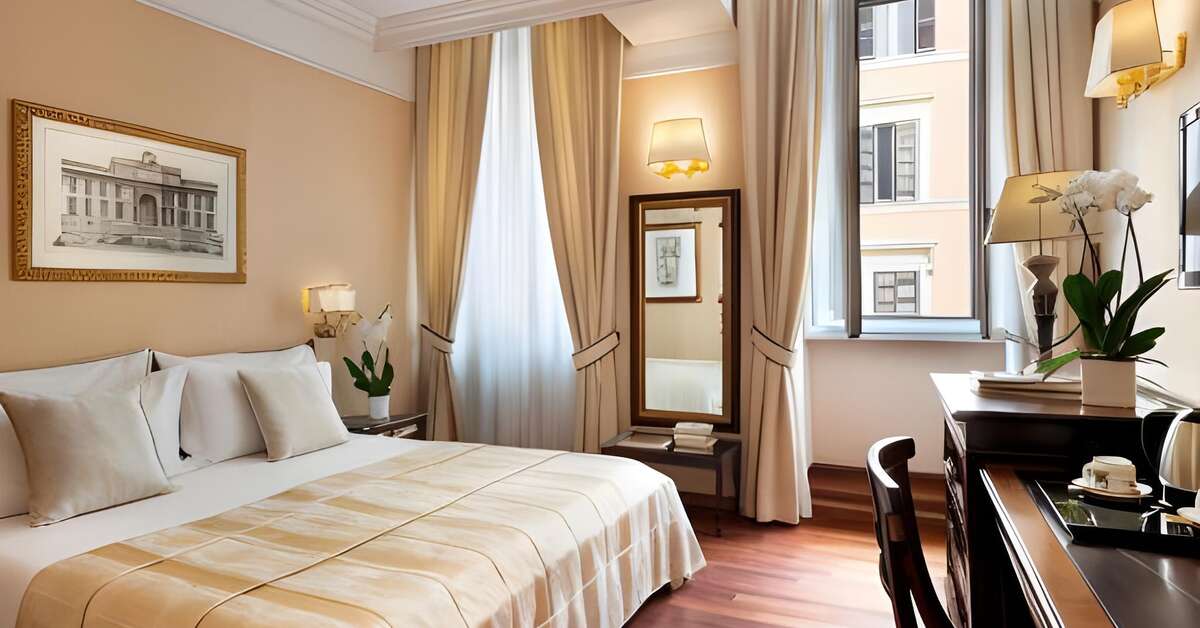 Een foto van Hotel Cecil Rome