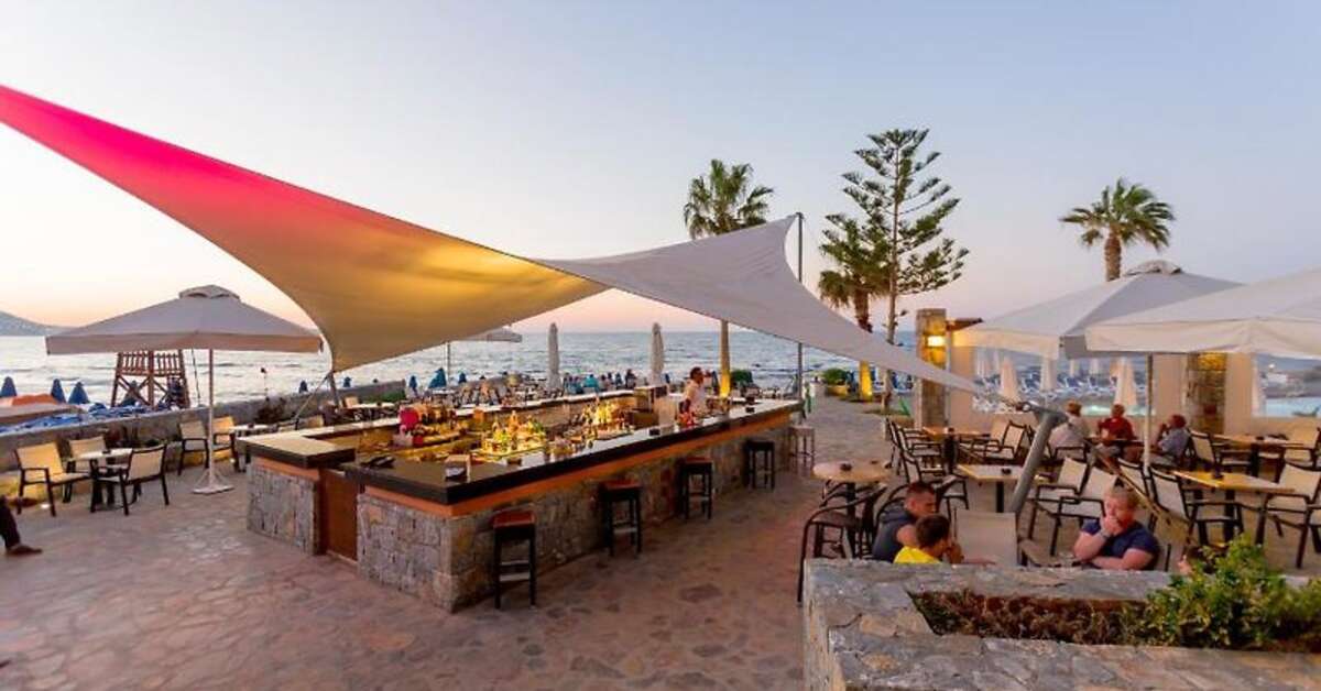 Ein Foto von den Einrichtungen im Dessole Malia Beach