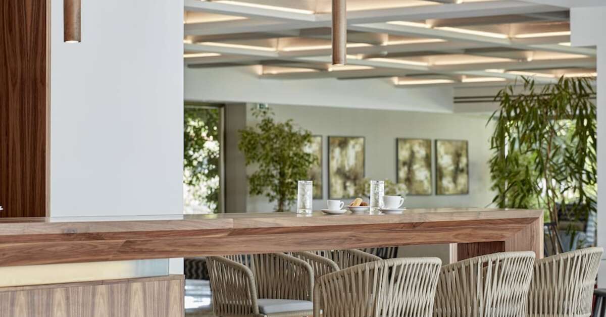 Een foto van het interieur van Kontokali Bay Resort & Spa