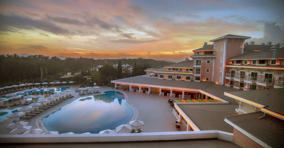 Een foto van het zwembad bij Innvista Hotel Belek
