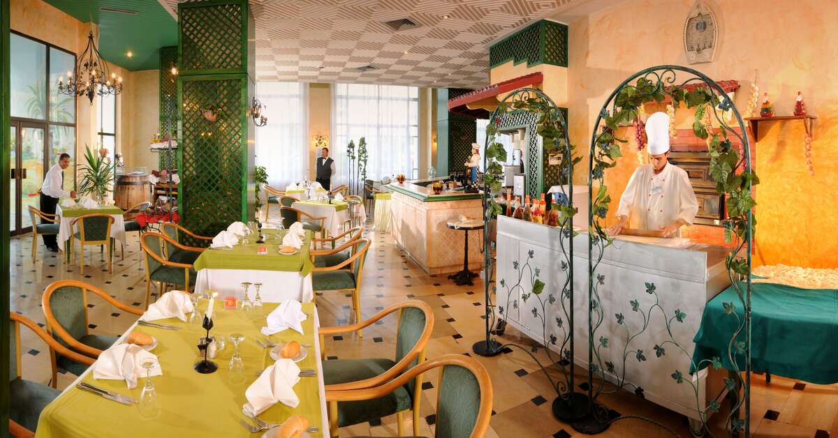 Ein Foto von den Einrichtungen im Riviera Resort