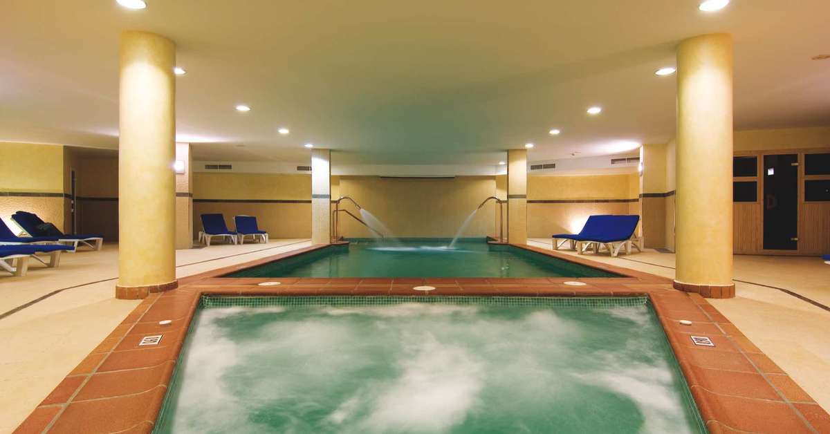 Ein Foto vom Pool im Grupotel Maritimo