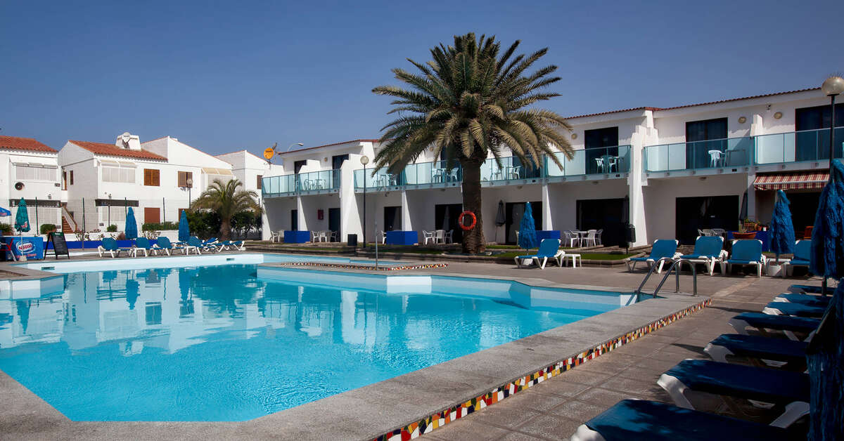 Ein Foto vom Pool im Bungalows Corinto II