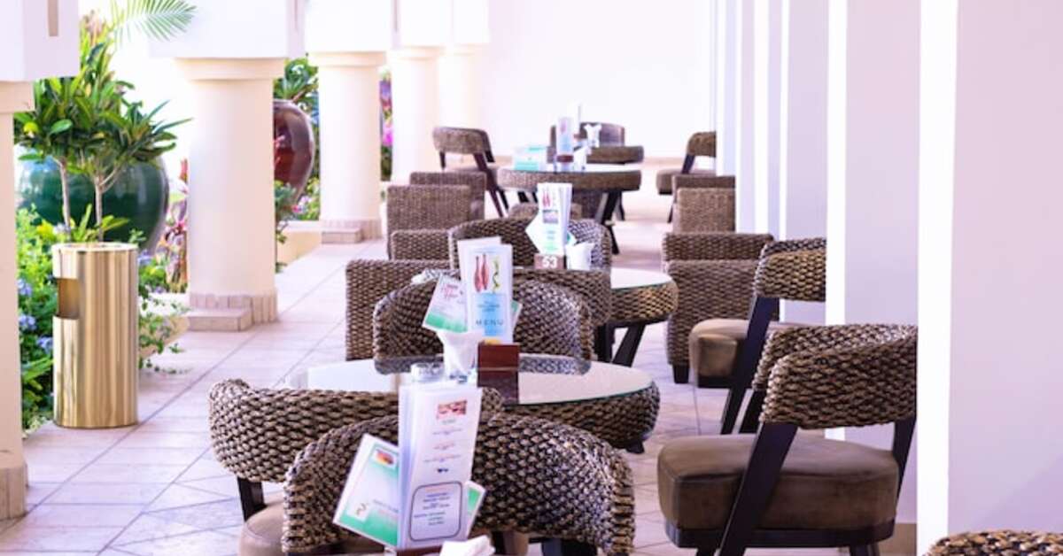 Een foto van de faciliteiten bij Ocean Bay Hotel