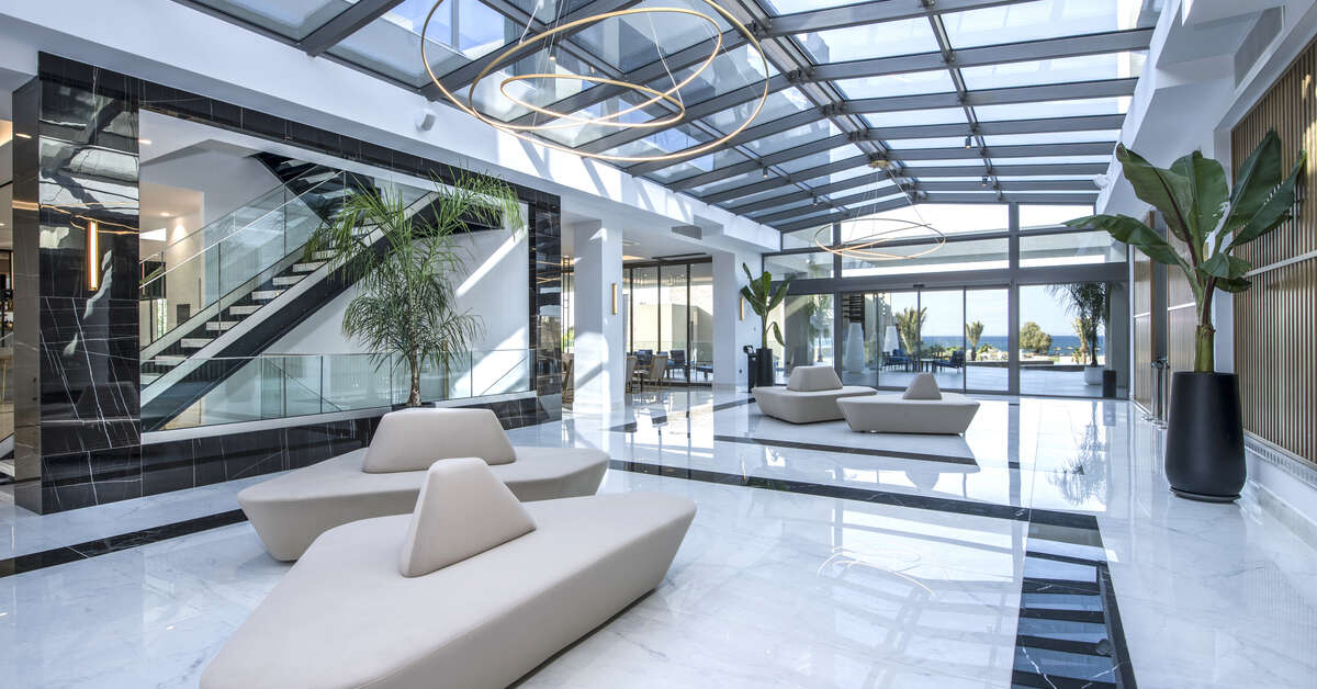 Een foto van het interieur van Myrion Beach Resort & Spa