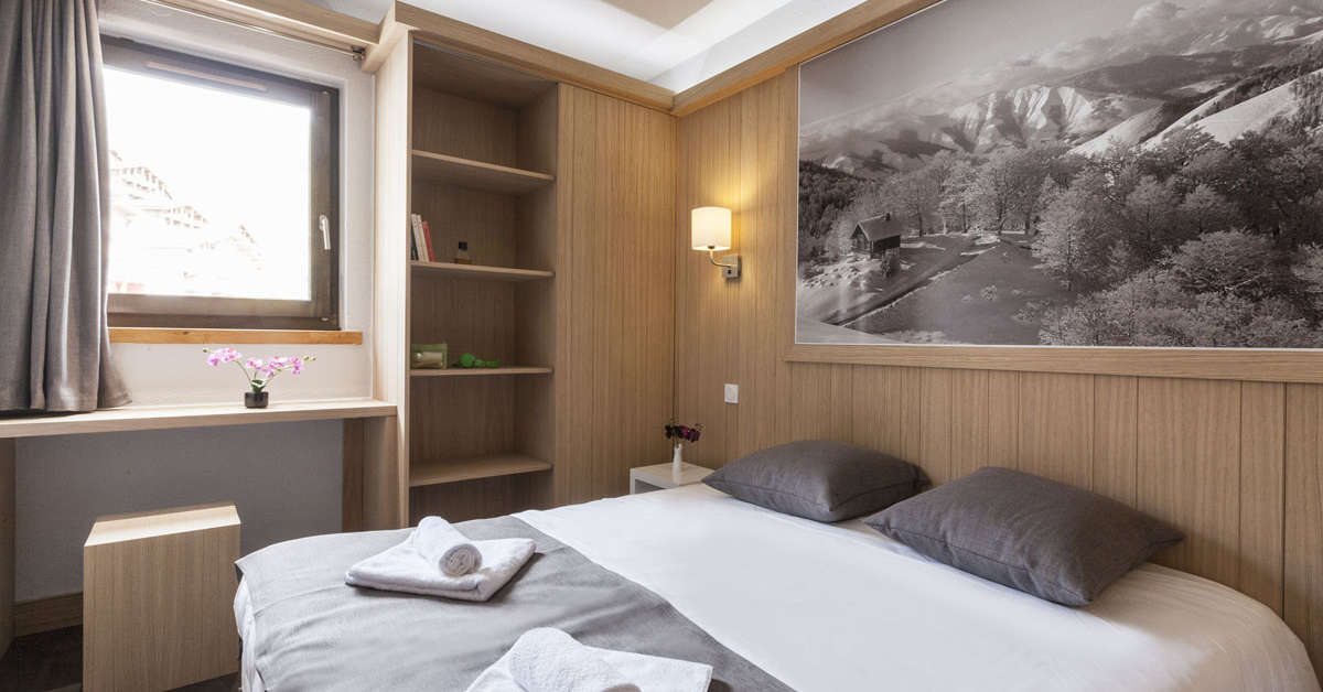 Een foto van een overzicht van Hotel Club MMV Les Arolles