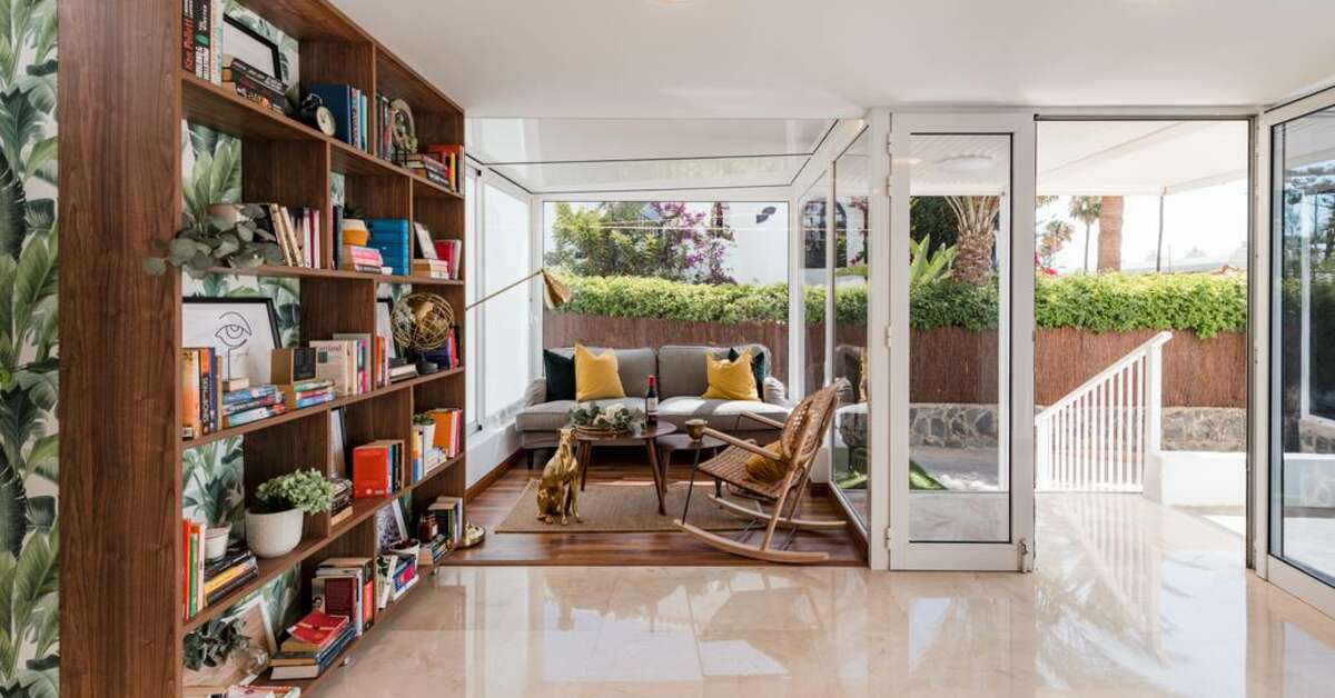 Een foto van het interieur van Appartementen Roca Verde
