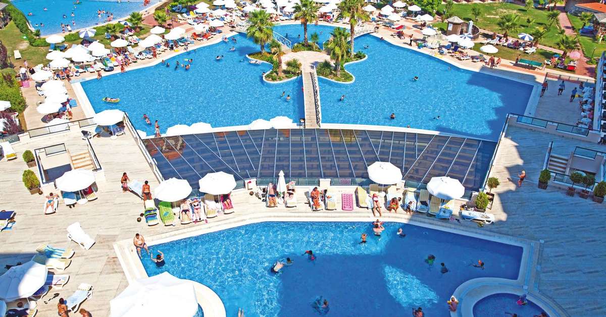 Een foto van het zwembad bij Side Mare Resort & Spa