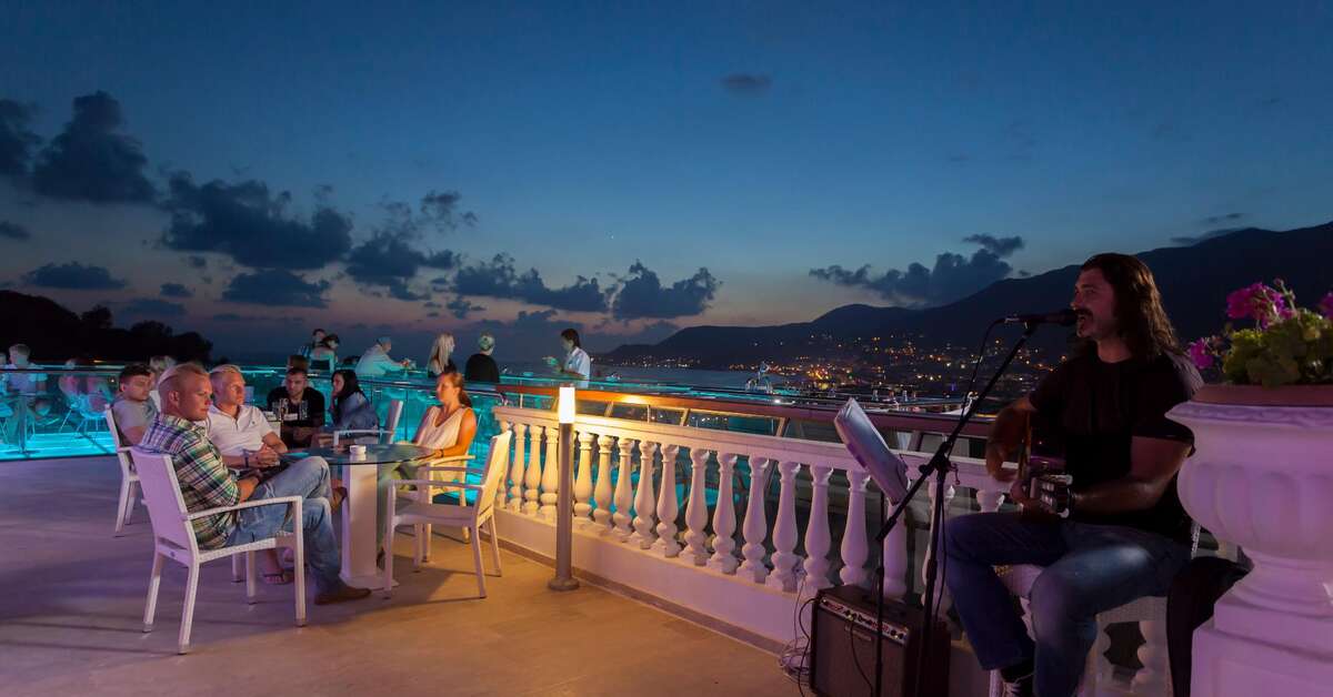 Ein Foto von den Einrichtungen im Sunny Hill Alya Hotel