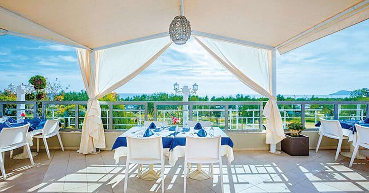 Een foto van de faciliteiten bij Xenios Anastasia Resort & Spa