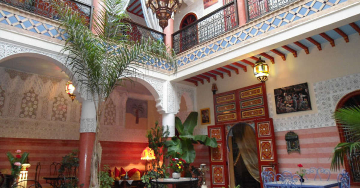 Ein Foto Riad Bleu du Sud