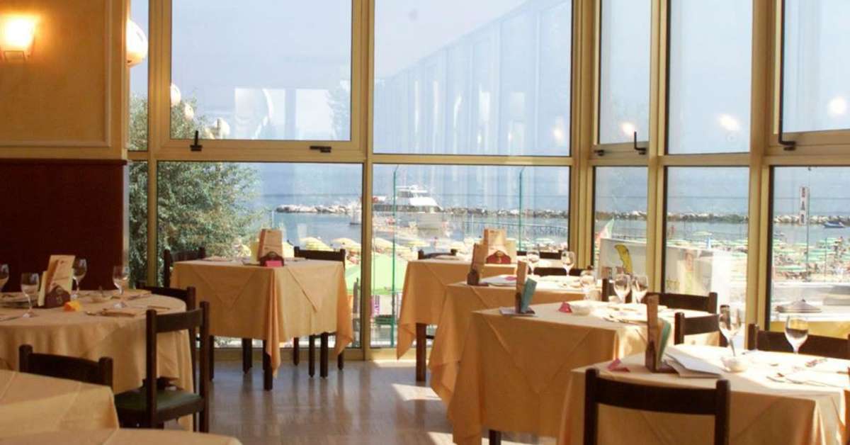 Een foto van de faciliteiten bij Hotel Panoramic Rimini