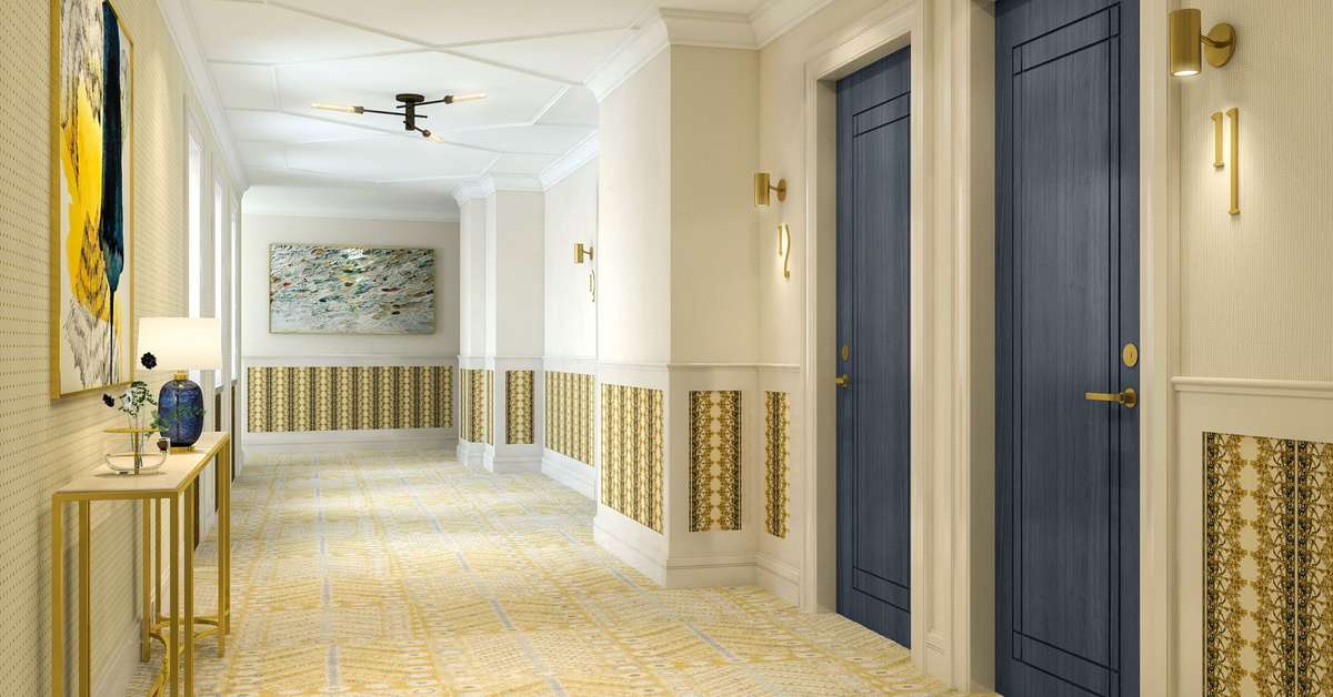 Een foto van het interieur van Amadria Park Hotel Capital