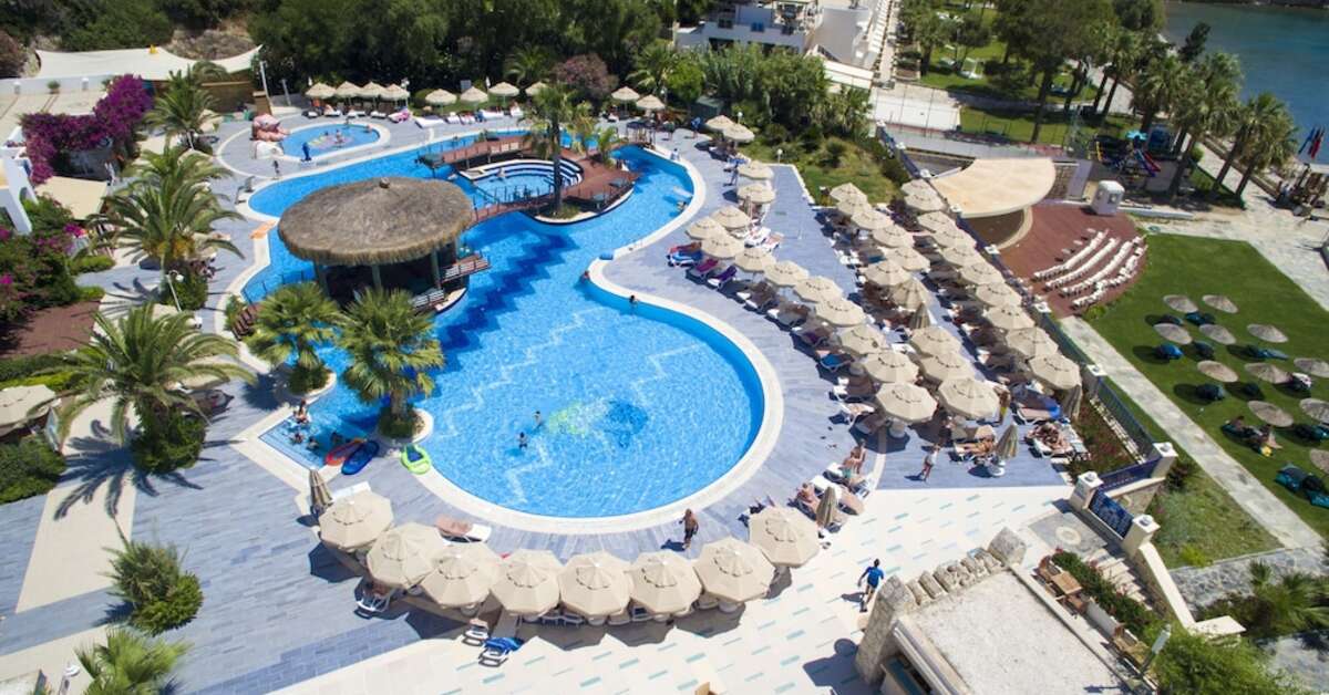 Een foto van het zwembad bij Salmakis Resort & Spa