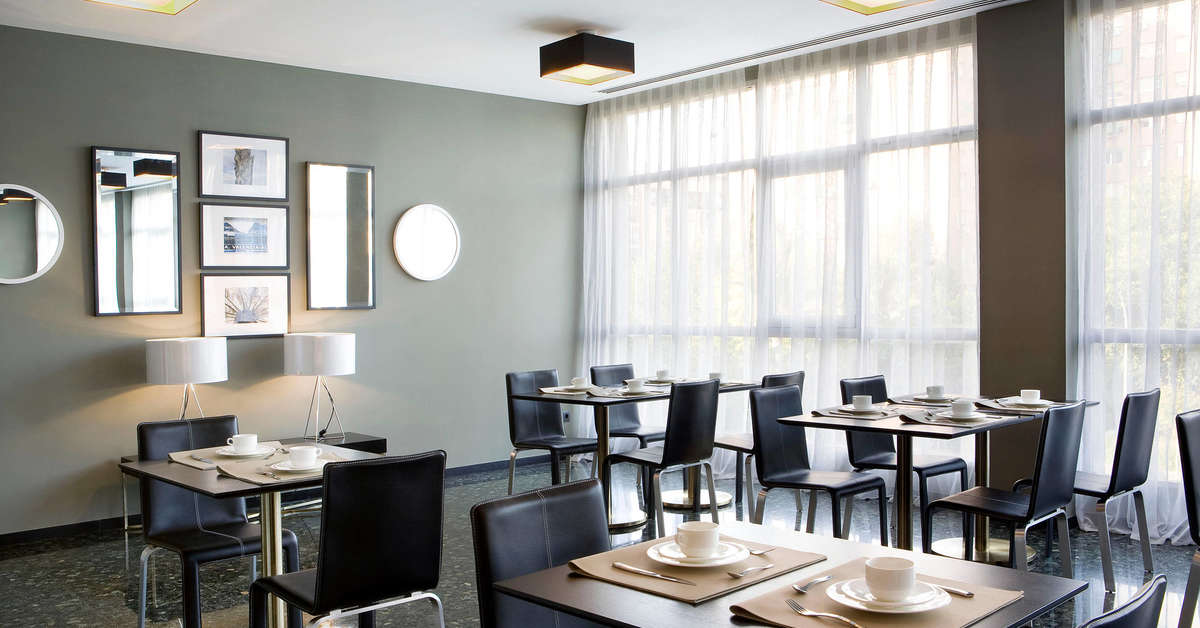 Een foto van de faciliteiten bij Hotel Medium Valencia