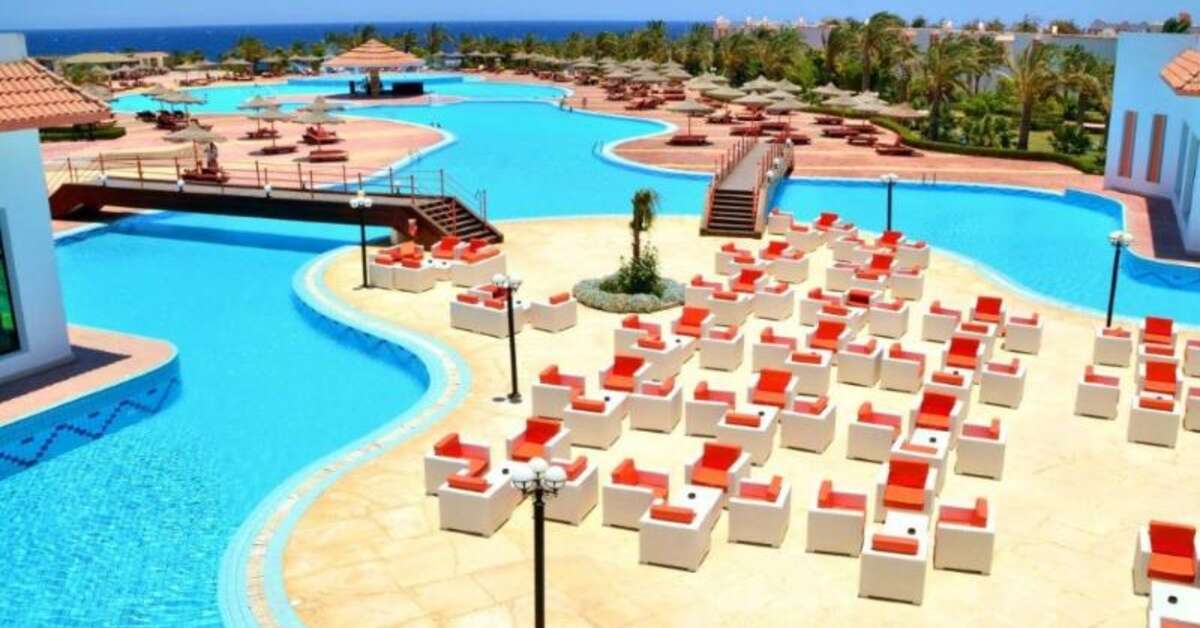 Ein Foto vom Pool im Fantazia Resort Marsa Alam
